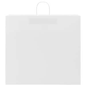 Papírové tašky 250 ks s uchy bílé 54x15x49 cm - obrázek 5