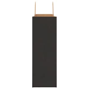 Papírové tašky 50 ks s uchy černé 45x17x48 cm - obrázek 6
