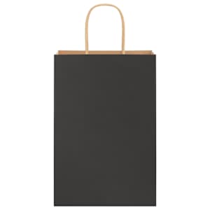 Papírové sáčky 250 ks s uchy černé 21x11x31 cm - obrázek 5