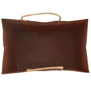 Papírové sáčky 250 ks s uchy černé 32x22x28 cm - obrázek 8