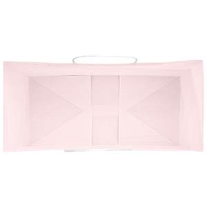 Papírové tašky 50 ks s uchy růžové 26x12x35 cm - obrázek 8