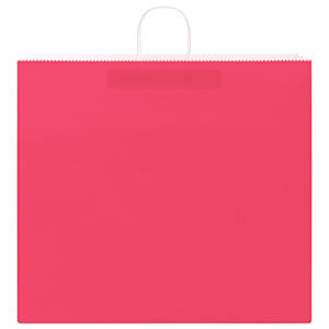 Papírové tašky 50 ks s uchy růžové 54x15x49 cm - obrázek 5