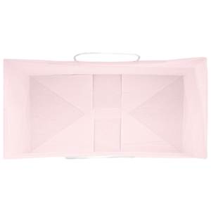 Papírové sáčky 250 ks s uchy růžové 32x17x25 cm - obrázek 8