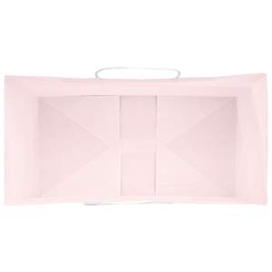Papírové sáčky 250 ks s uchy růžové 32x17x44 cm - obrázek 8