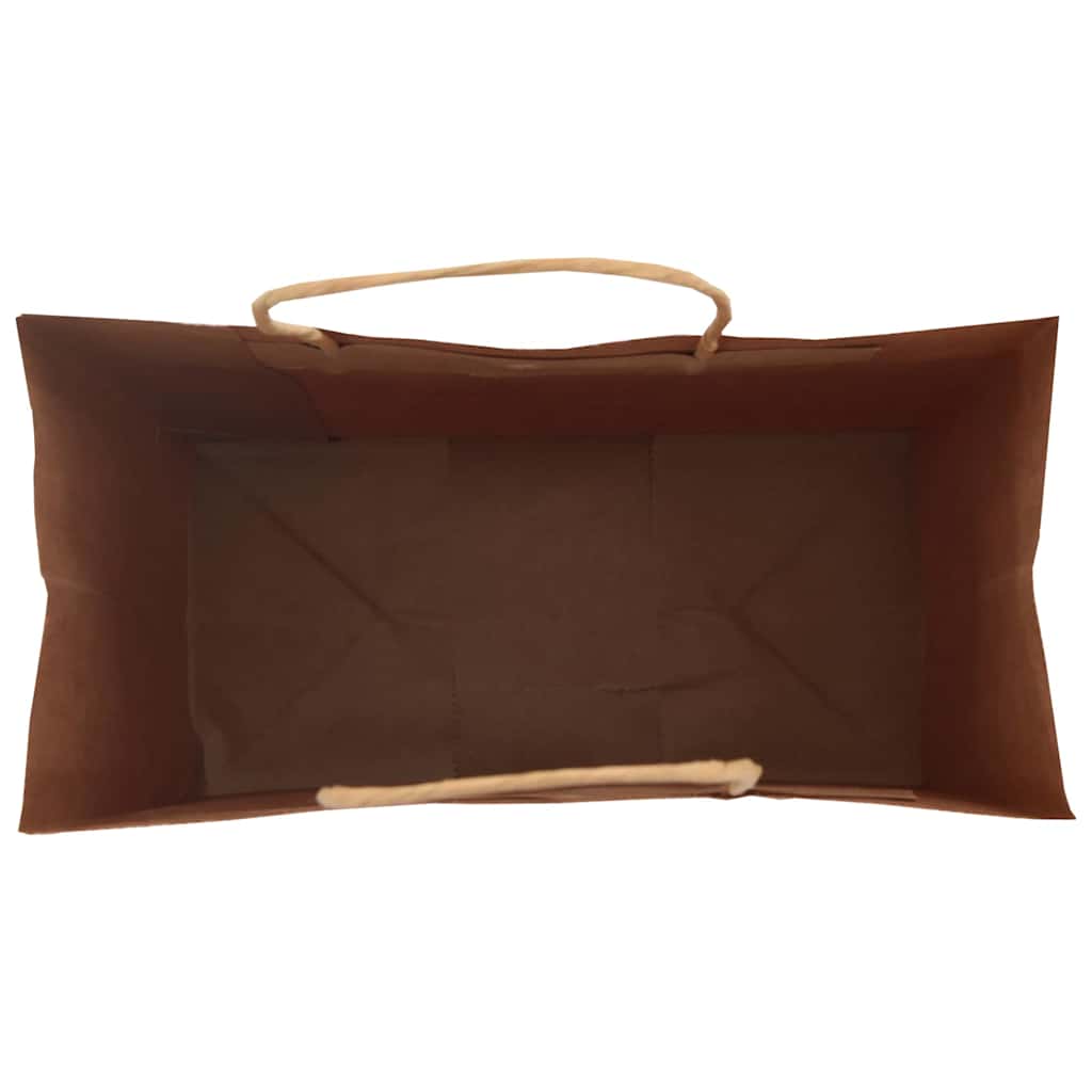 250 db kék papírzacskók fogantyúkkal 32x17x44 cm 