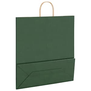 Papírové tašky 250 ks s uchy Zelená 45x17x48 cm - obrázek 9