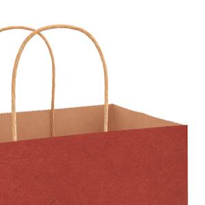 Papírové sáčky 250 ks s uchy červené 21x11x31 cm - obrázek 10