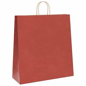 Papírové tašky 250 ks s uchy červené 45x17x48 cm - obrázek 3