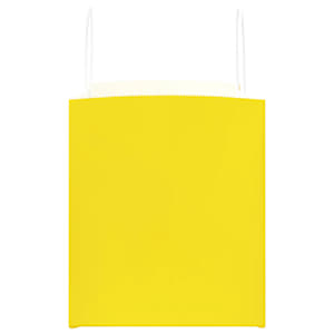 Papírové tašky 50 ks s uchy žluté 32x22x24 cm - obrázek 6