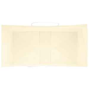 Papírové sáčky 250 ks s uchy žluté 32x17x25 cm - obrázek 8