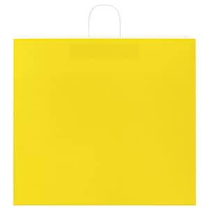 Papírové tašky 250 ks s uchy Žlutá 54x15x49 cm - obrázek 5