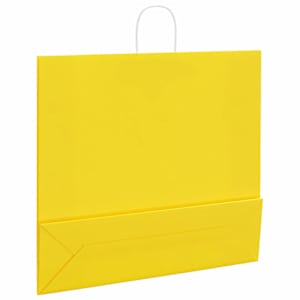 Papírové tašky 250 ks s uchy Žlutá 54x15x49 cm - obrázek 9