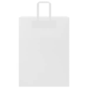 Papírové tašky 250 ks s uchy bílé 32x17x44 cm - obrázek 5