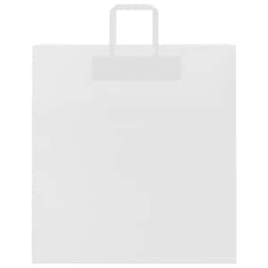 Papírové tašky 250 ks s uchy bílé 45x17x48 cm - obrázek 5