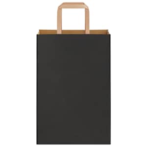 Papírové sáčky 250 ks s uchy černé 21x11x31 cm - obrázek 5