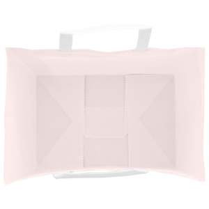 Papírové tašky 50 ks s uchy růžové 32x22x24 cm - obrázek 8