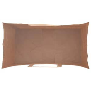 Papírové tašky 50 ks s uchy Modrá 21x11x36 cm - obrázek 8