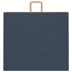 Papírové tašky 250 ks s uchy Modrá 54x15x49 cm - obrázek 5