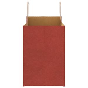 Papírové sáčky 250 ks s uchy červené 32x17x25 cm - obrázek 6
