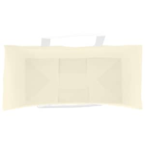 Papírové tašky 50 ks s uchy Žlutá 26x12x35 cm - obrázek 8