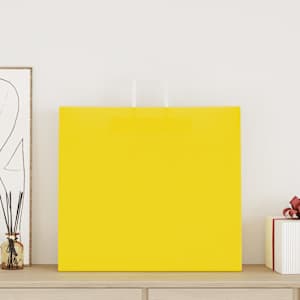 Papírové tašky 50 ks s uchy Žlutá 54x15x49 cm - obrázek 2