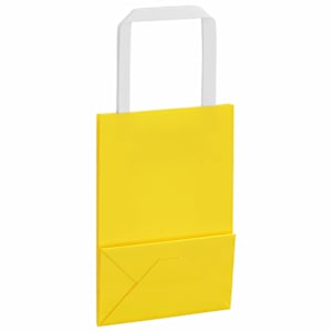 Papírové sáčky 250 ks s uchy žluté 15x8x21 cm - obrázek 9