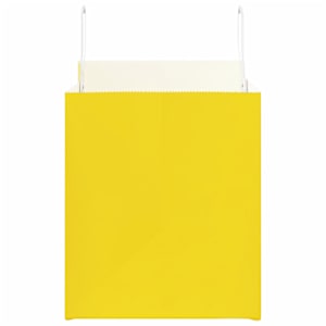 Papírové sáčky 250 ks s uchy žluté 32x22x24 cm - obrázek 6