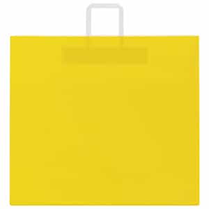Papírové tašky 250 ks s uchy Žlutá 54x15x49 cm - obrázek 4