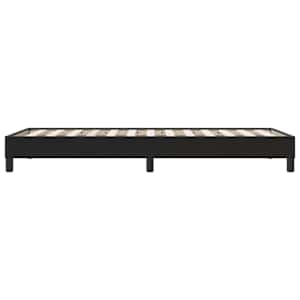 Postel Box Spring bez matrace černá 80x210 cm samet - obrázek 6
