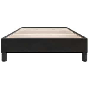 Postel Box Spring bez matrace černá 90x210 cm samet - obrázek 5