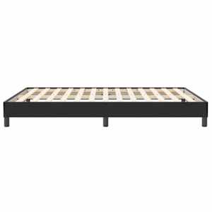 Postel Box Spring bez matrace černá 140x210 cm samet - obrázek 6