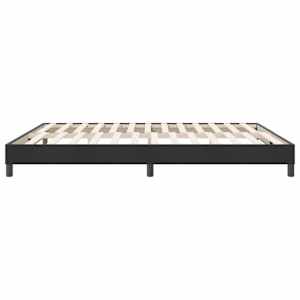 Postel Box Spring bez matrace černá 180x210 cm samet - obrázek 6