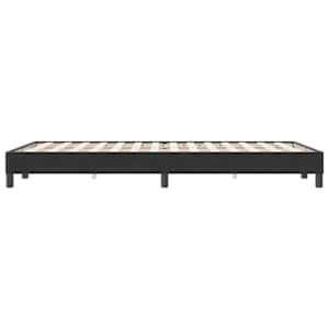 Postel Box Spring bez matrace černá 120x220 cm samet - obrázek 6