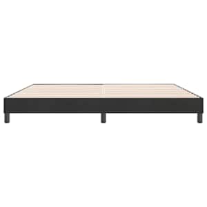 Postel Box Spring bez matrace černá 180x220 cm samet - obrázek 5