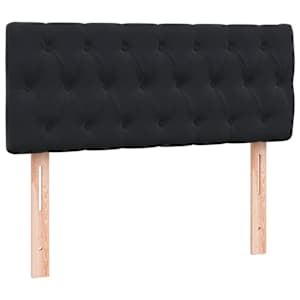 Box spring postel s matrací černá 120x220 cm samet - obrázek 6