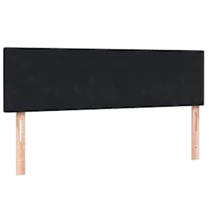 Box spring postel s matrací černá 160x210 cm samet - obrázek 7