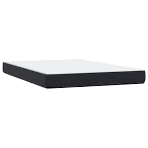 Box spring postel s matrací černá 160x210 cm samet - obrázek 6