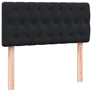 Box spring postel s matrací růžová 100x210 cm samet - obrázek 8