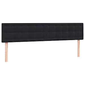 Postel Box Spring s matracemi černá 180x210 cm samet - obrázek 7