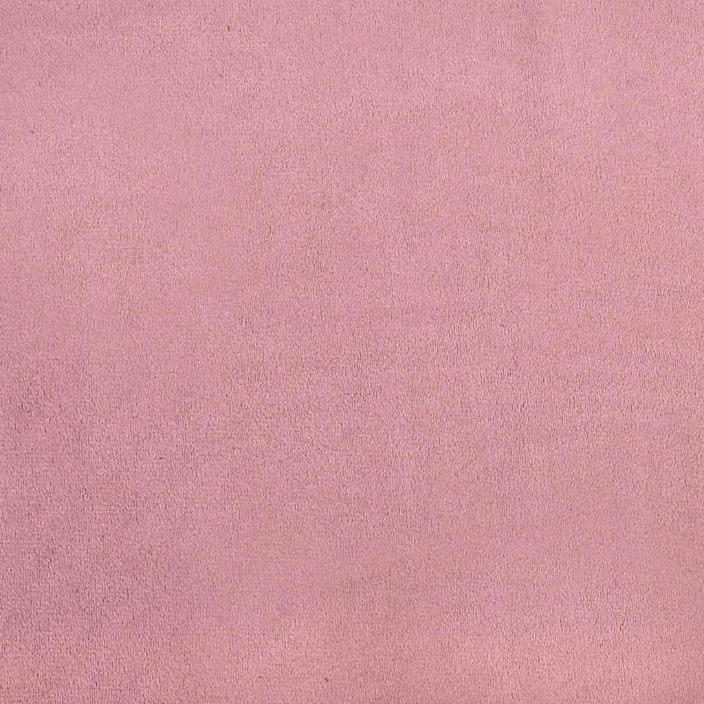 Łóżko typu Box Spring z materacem różowe 200x220 cm aksamitne
