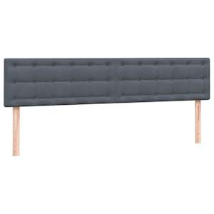 Box spring postel s matrací tmavě šedá 200x210 cm samet - obrázek 7