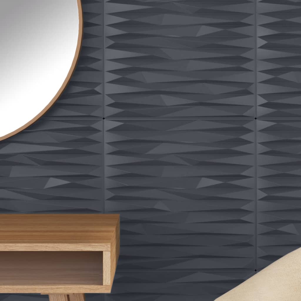 vidaXL 24 db szürke XPS kőmintás fali panel 50 x 50 cm 6 m²