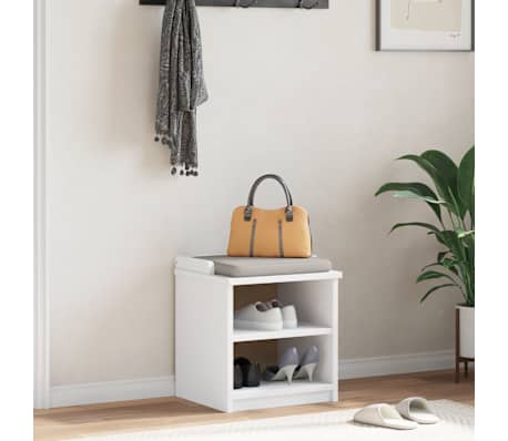 vidaXL Klupa za predsoblje SANDNES 45x40x50 cm od masivne borovine