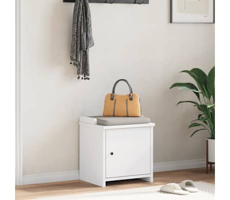 vidaXL Klupa za predsoblje SANDNES 45x40x50 cm od masivne borovine