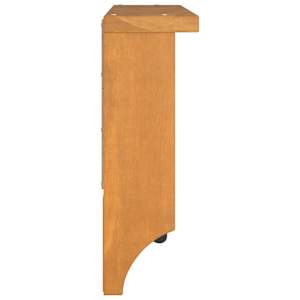 Nástěnný věšák na kabáty SANDNES 45x12x35 cm borovicový masiv - obrázek 6