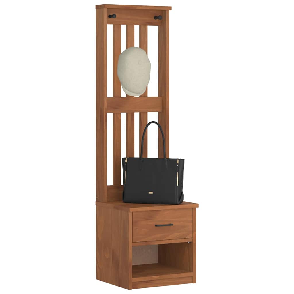 vidaXL Garderobenständer SANDNES 45x40x159,5 cm Massivholz Kiefer
