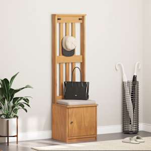 Drevo za dvorano "SANDNES" 45x40x159,5 cm masivni les bora