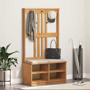 Předsíňový strom SANDNES 87x40x159,5cm Borovicový masiv - obrázek 1