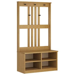 Předsíňový strom SANDNES 87x40x159,5cm Borovicový masiv - obrázek 2
