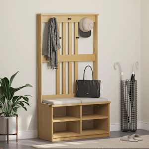 Předsíňový strom SANDNES 87x40x159,5cm Borovicový masiv - obrázek 1